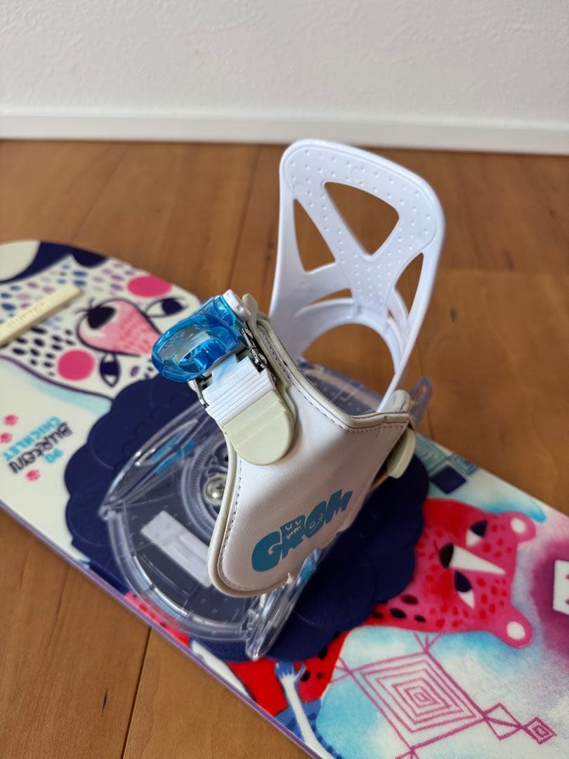 バートン チクレット グロム スノーボード セット キッズ ガールズ