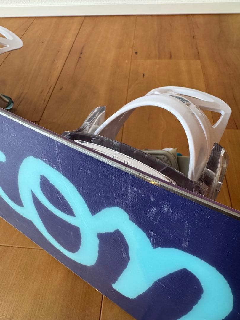 バートン チクレット グロム スノーボード セット キッズ ガールズ