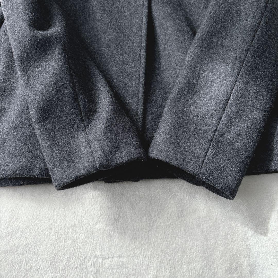 【美品】マルニ　MARNI ショート丈　コート　ジャケット　グレー　ウール