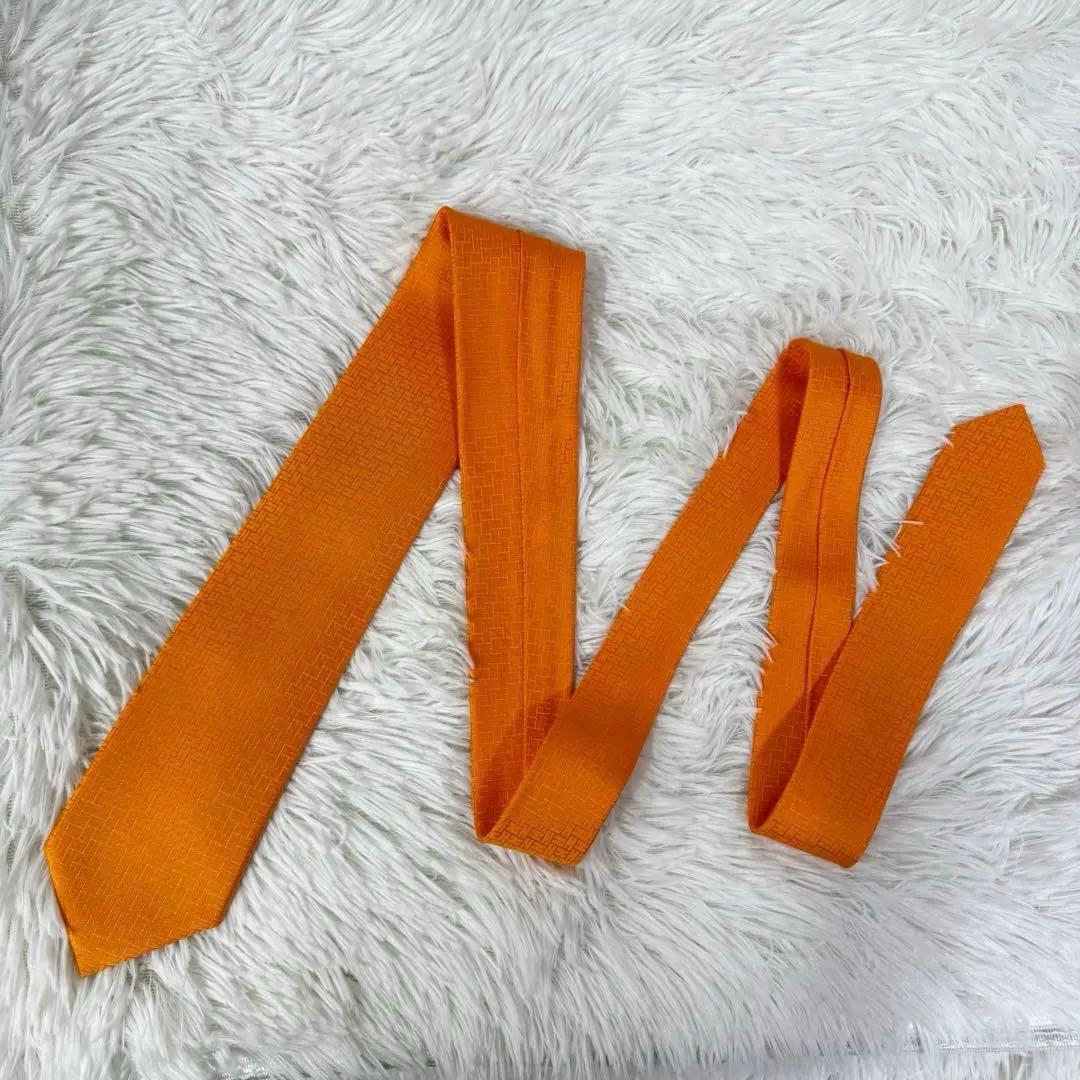 【✨タグ付✨】 HERMES エルメス ファソネH マンダリン オレンジ シルク