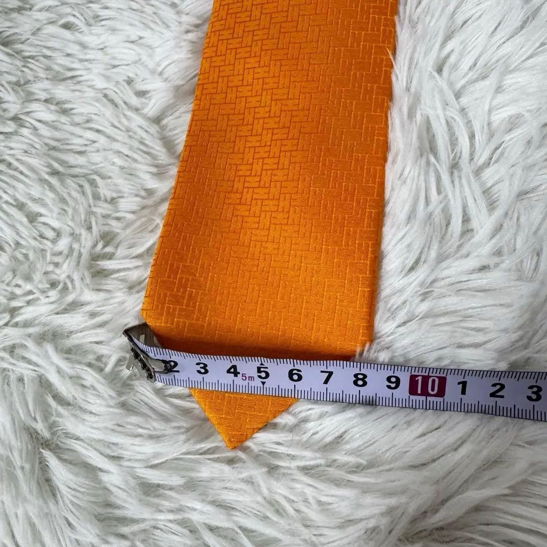 【✨タグ付✨】 HERMES エルメス ファソネH マンダリン オレンジ シルク