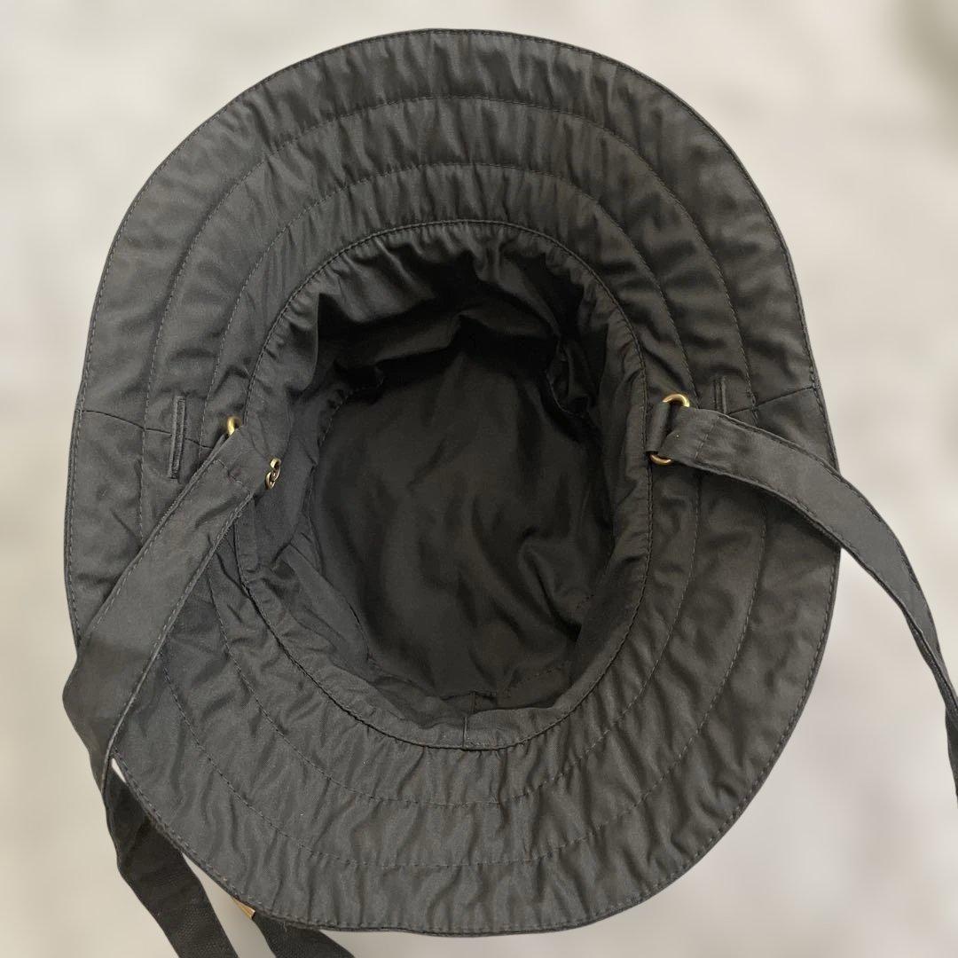 GUCCI -グッチ-ミケーレ期 GGキャンバス＆ナイロン リバーシブルハット