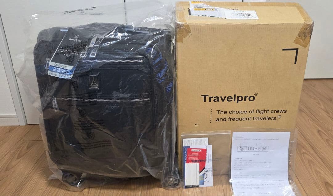 【美品】Travelpro キャリーケース 機内持ち込み可　39L