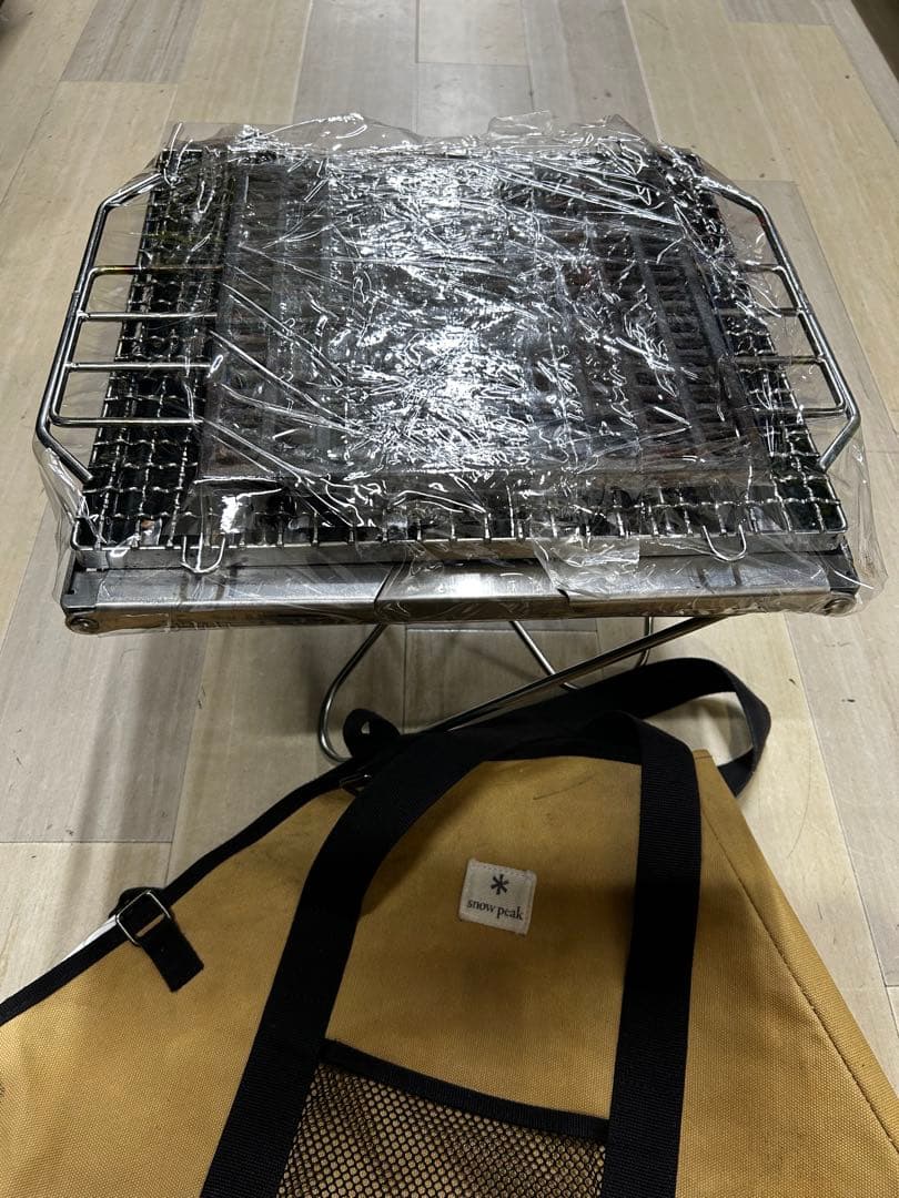 【mo ro】スノーピーク焚き火台Mスターターセット＋BBQセット調理台