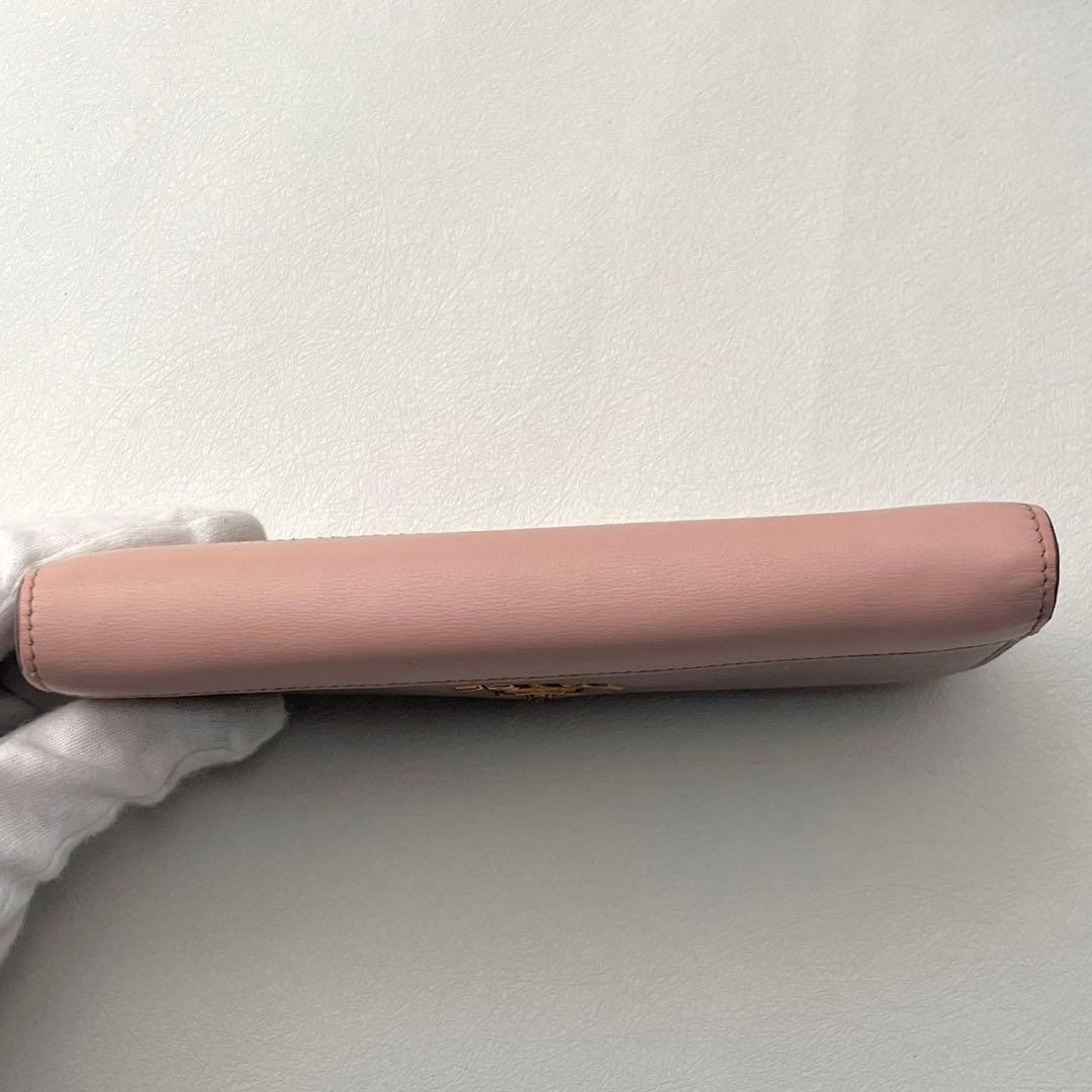 PRADA プラダ　サフィアーノ　バイカラー　長財布　フラップ　0205-②