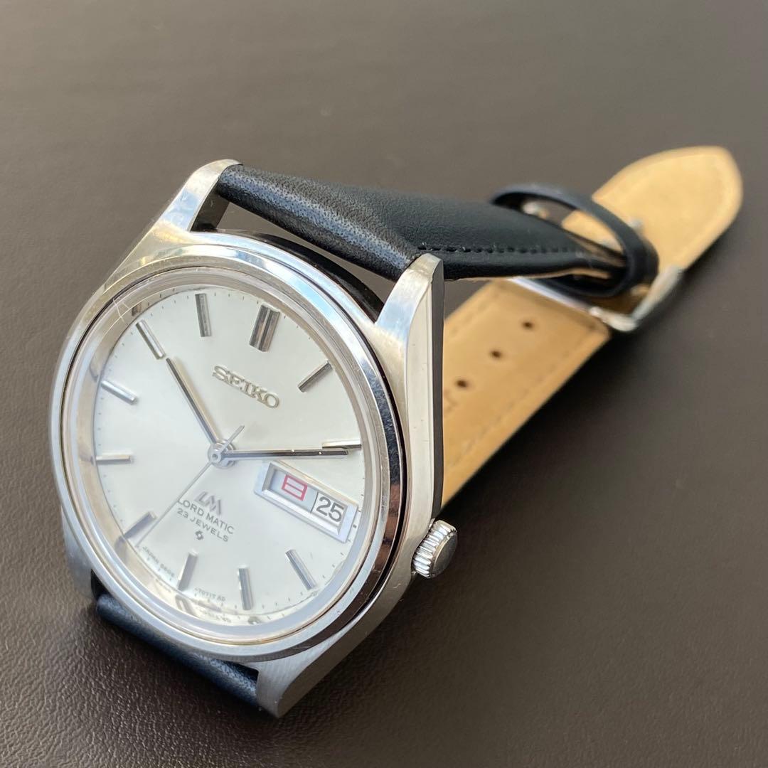 SEIKO ロードマチック LM 56系 新品Sガラス 精度良好 1971.Ju