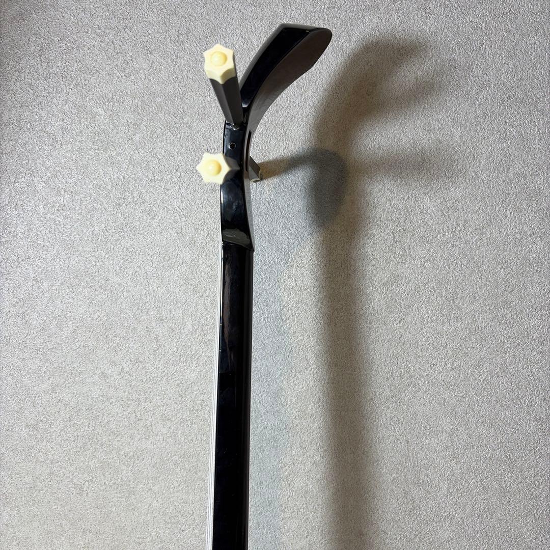 【極美品】沖縄三線　三線　人工皮　ケース付き　初心者　入門セット