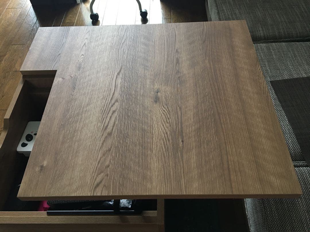 LOWYA ローテーブル リビングテーブル 国産 昇降式