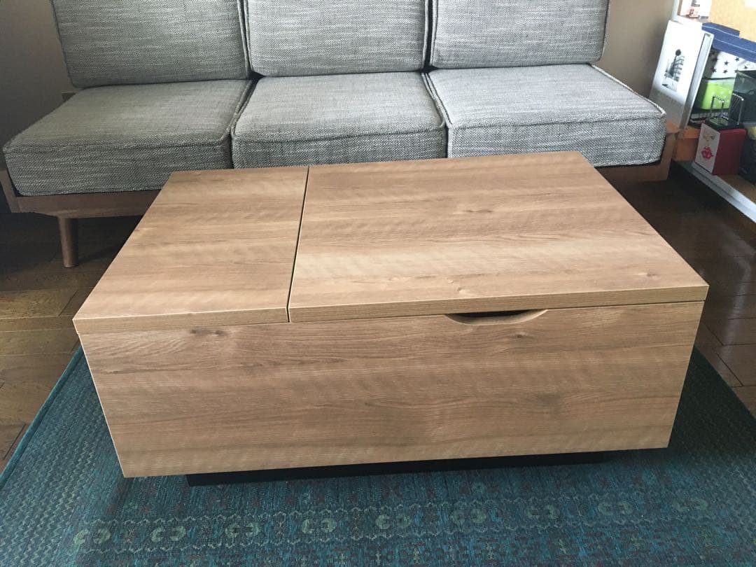 LOWYA ローテーブル リビングテーブル 国産 昇降式