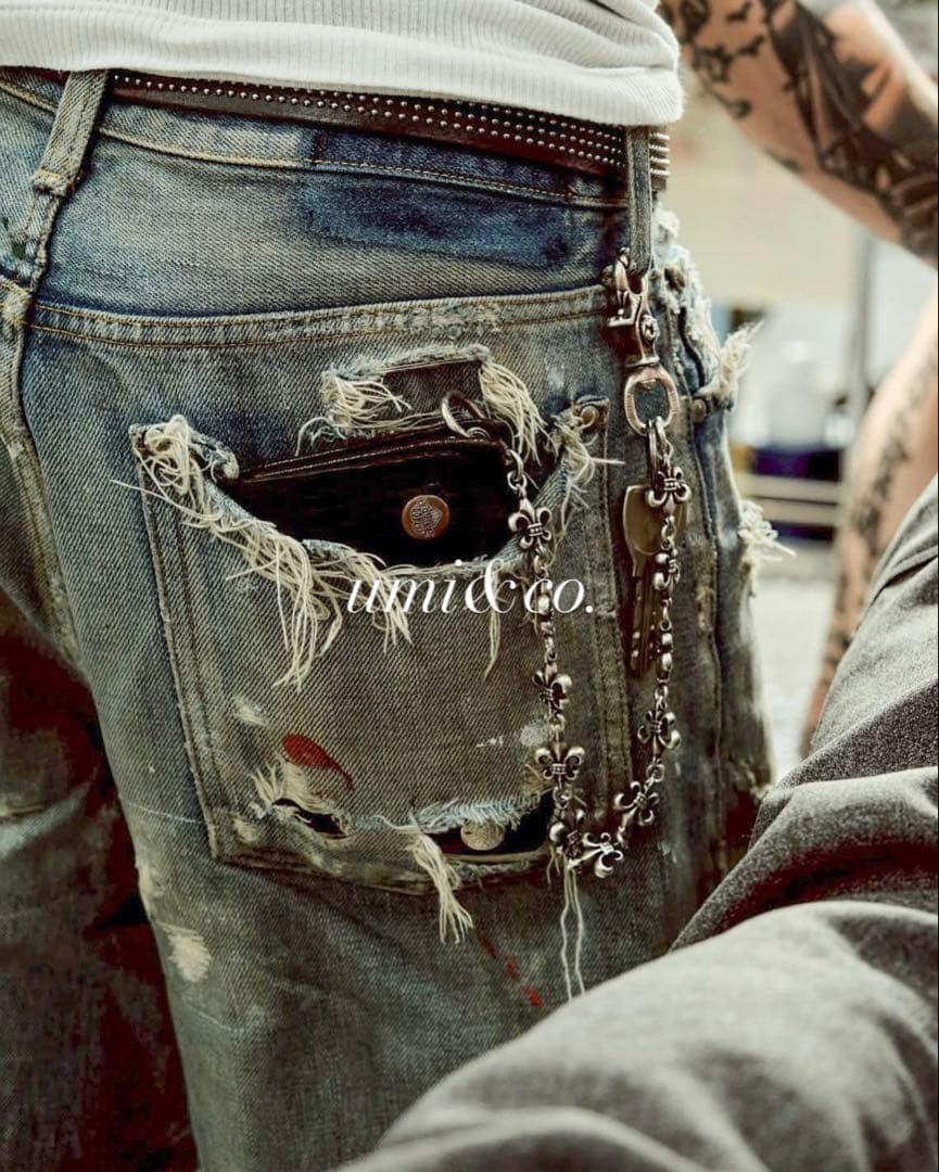 LITTLE WING ウォレットチェーン【70s】【山田蓮 TSY】CALEE