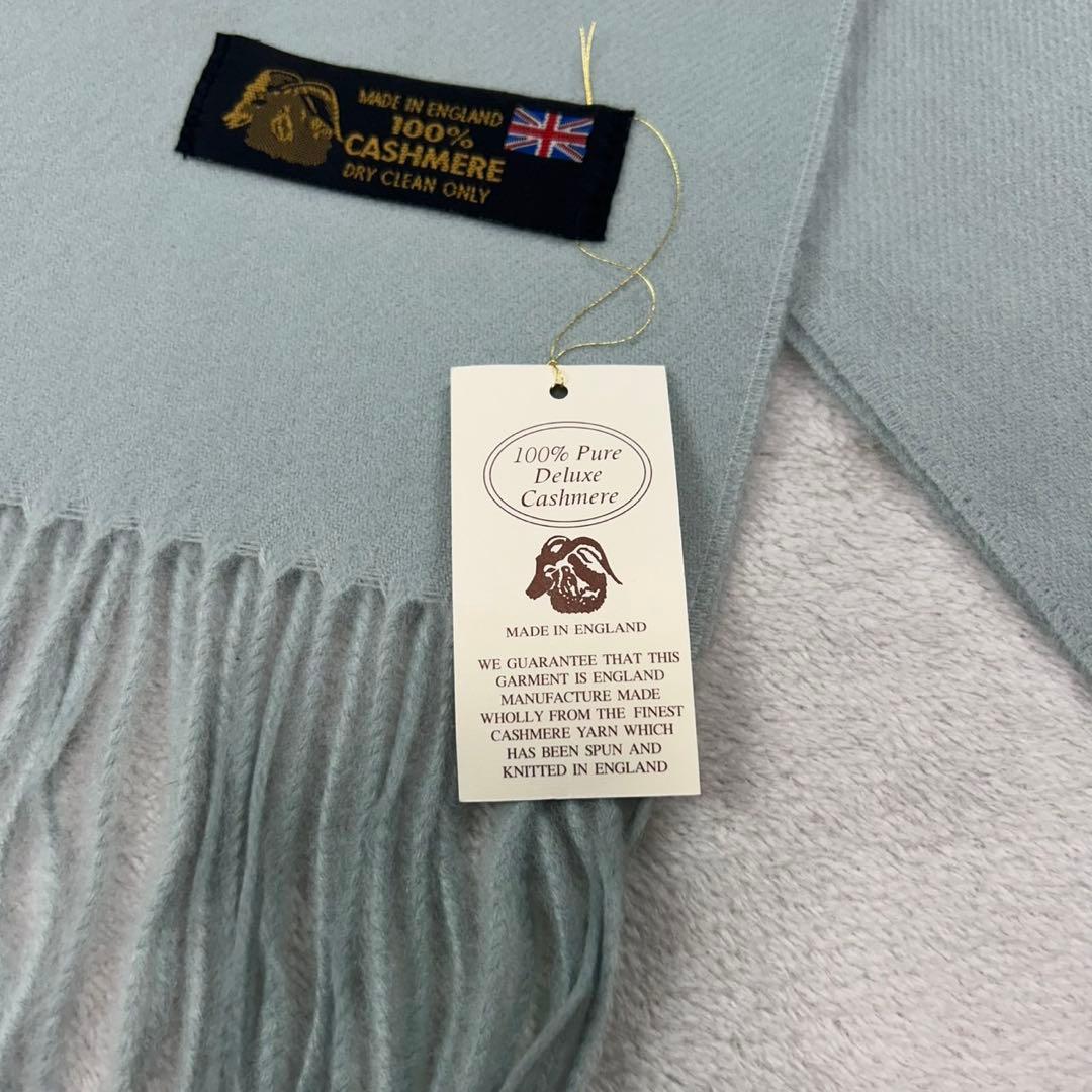 K797 新品未使用 カシミヤ カシミヤ100% タグ付き マフラー レディース