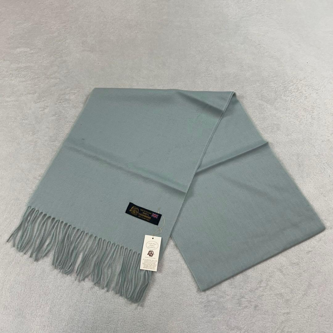 K797 新品未使用 カシミヤ カシミヤ100% タグ付き マフラー レディース