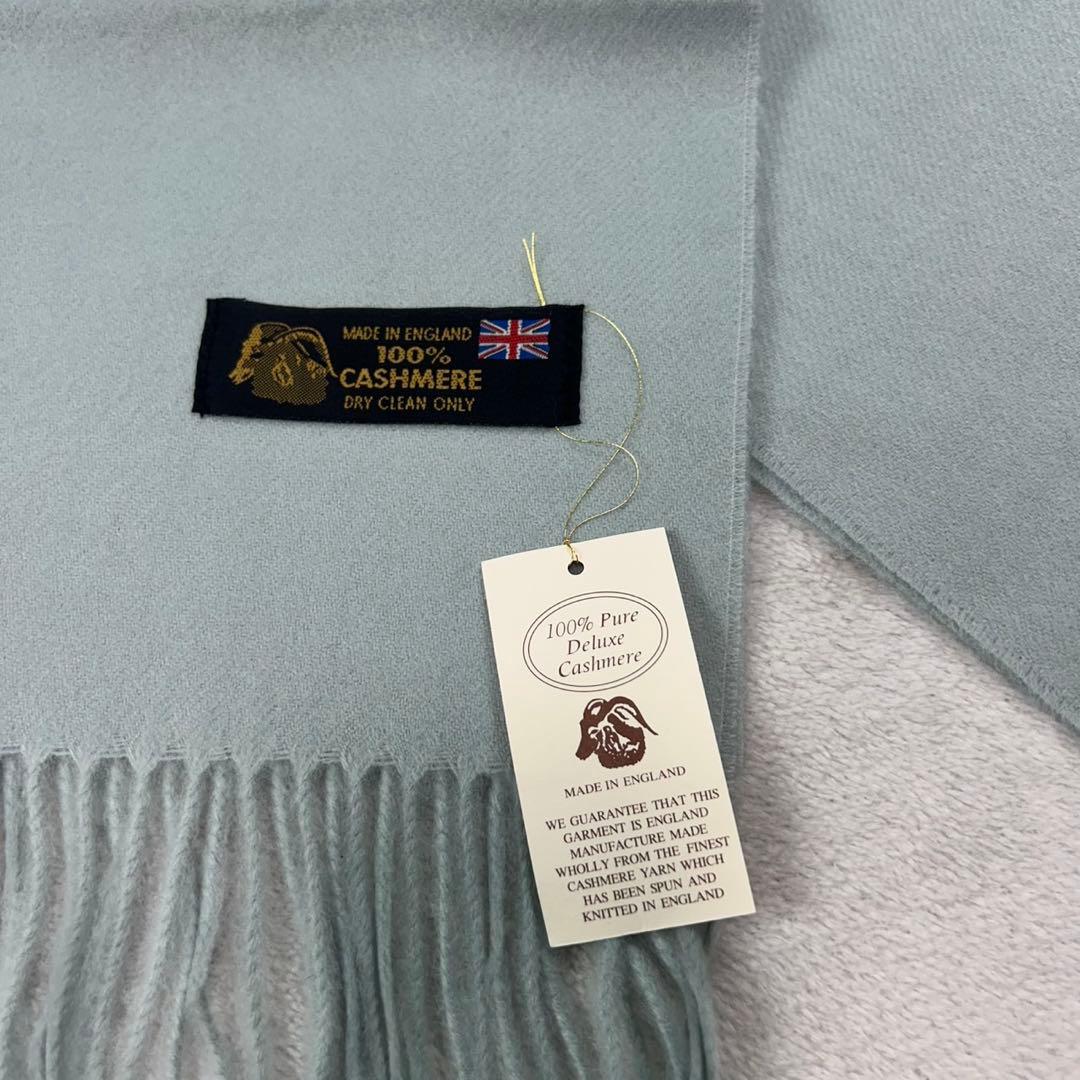 K797 新品未使用 カシミヤ カシミヤ100% タグ付き マフラー レディース