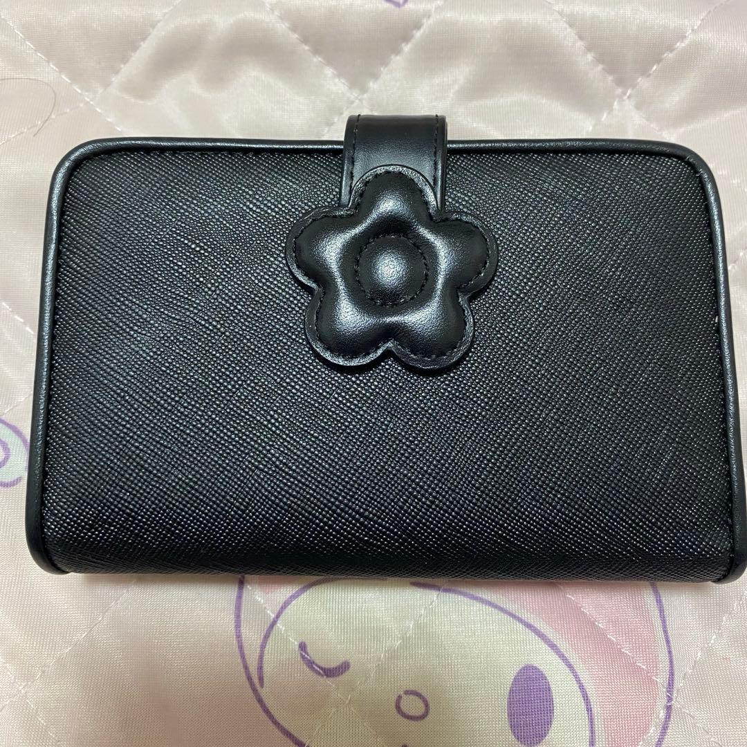 マリークワント デイジーパッチスナップ ウォレット