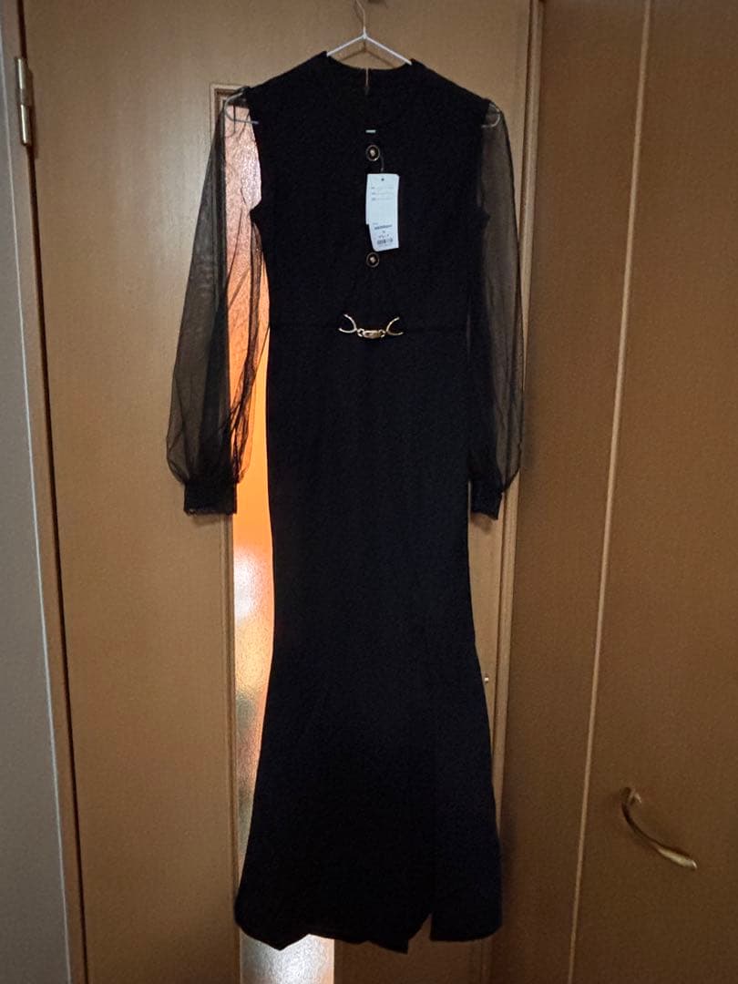 ブラックロングドレス JEWELS