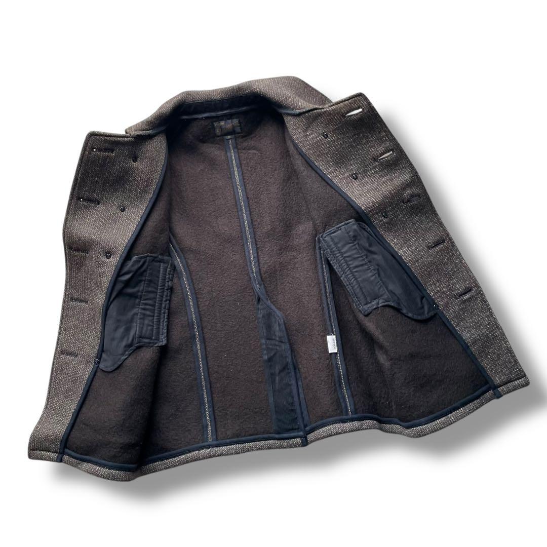 定価82,500円 ラディアル厚手ブラウンズビーチ ビーチクロス ピーコート40