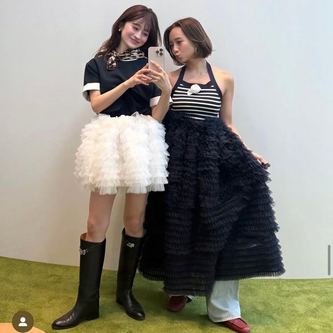 スカート BIBIY. DARLENE SHUSHU MINI SKIRT