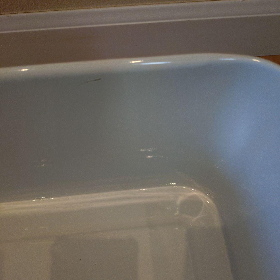 ホーロー缶　ピンク　スクエア オールドファームハウス