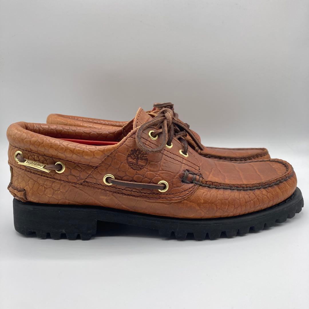 Supreme Timberland 3eye classic lug ブラウン