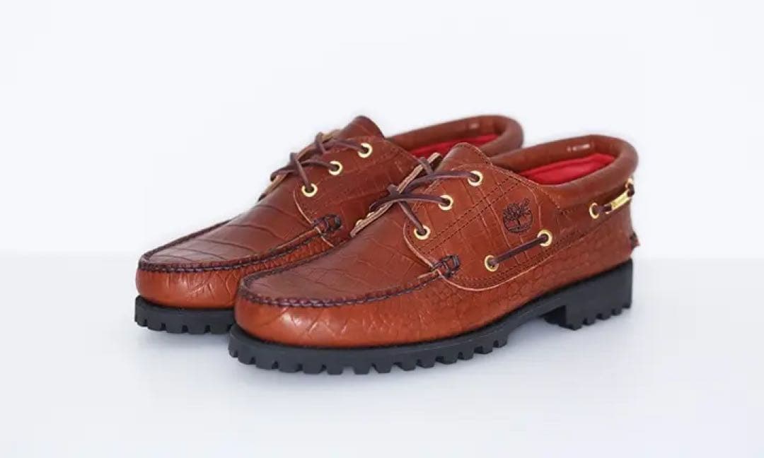 Supreme Timberland 3eye classic lug ブラウン