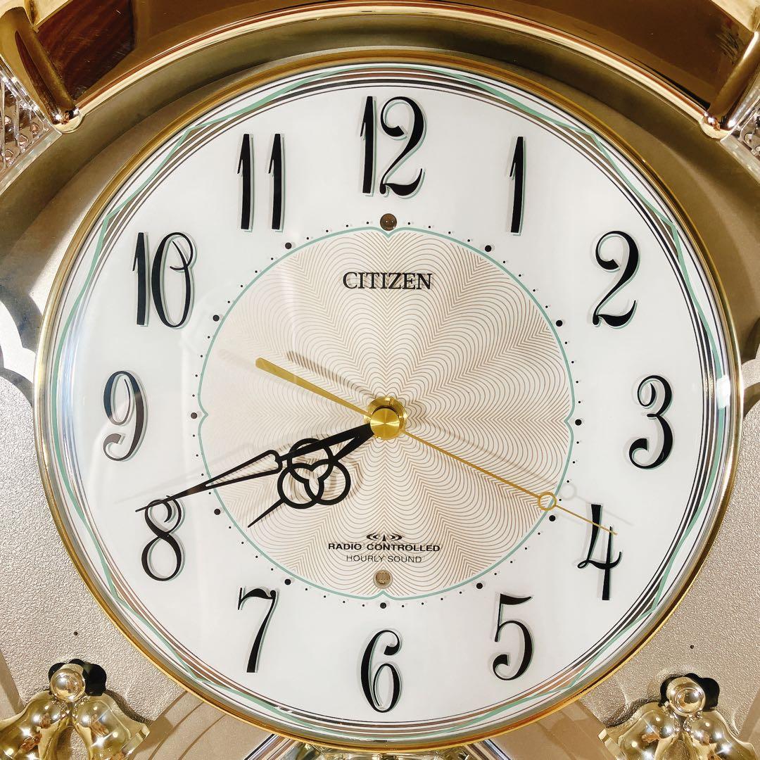 シチズン　電波時計　掛け時計　からくり時計　パルミューズルミエル