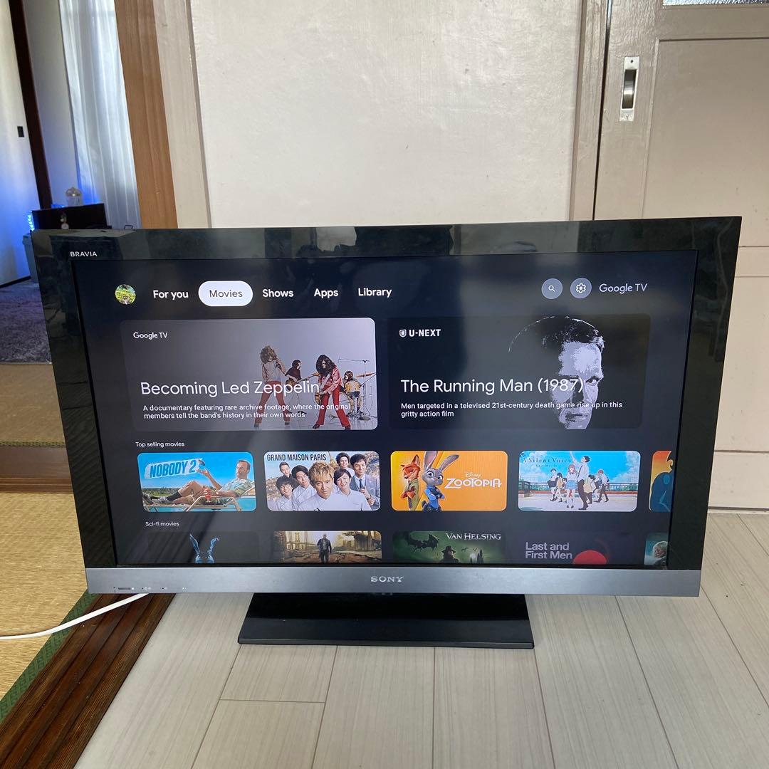 SONY 40型テレビ KD-LB40EX500 Chromecast付