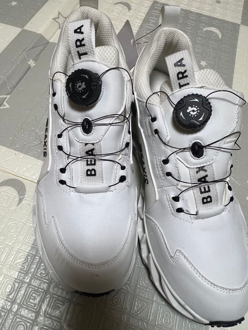 BEAXIS ホワイト スニーカー 27.0cm