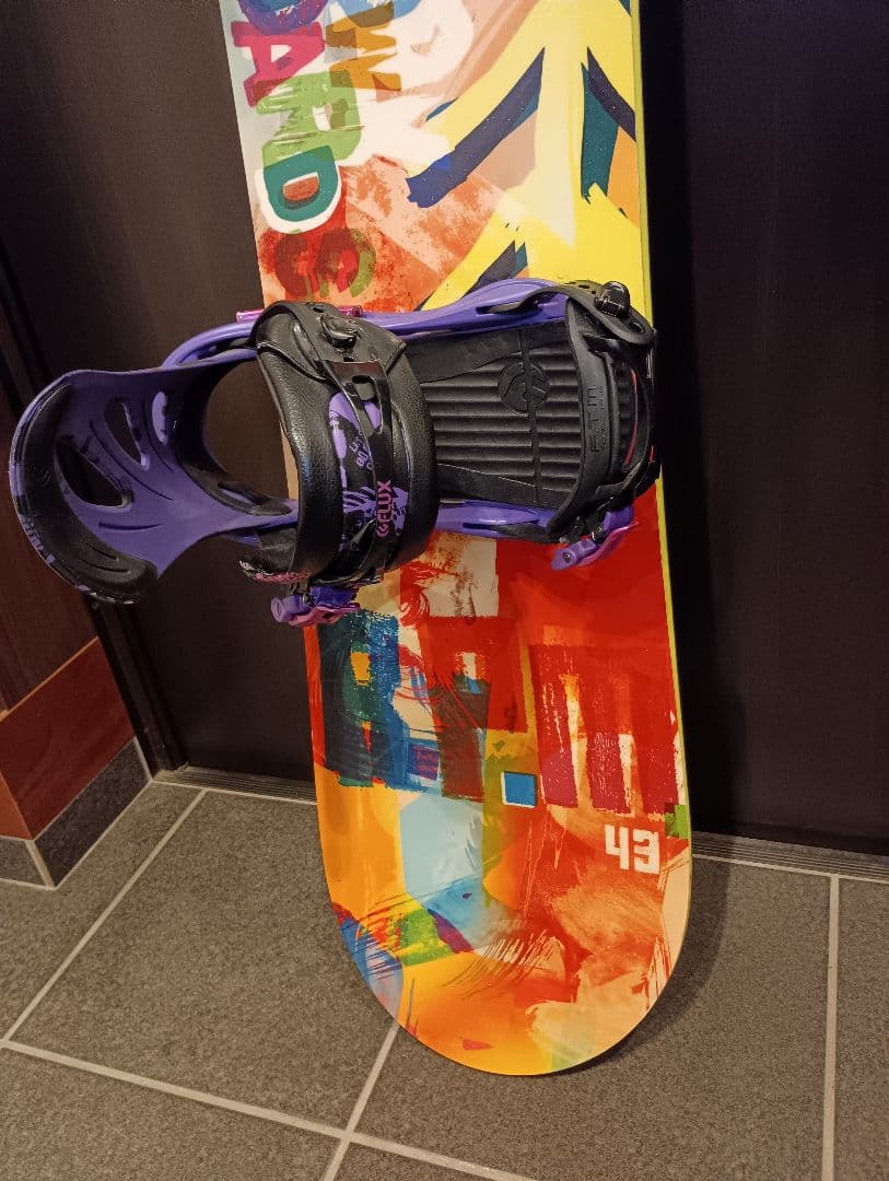 GRAY RPM 143cm & FLUX GL XSサイズ ケース付