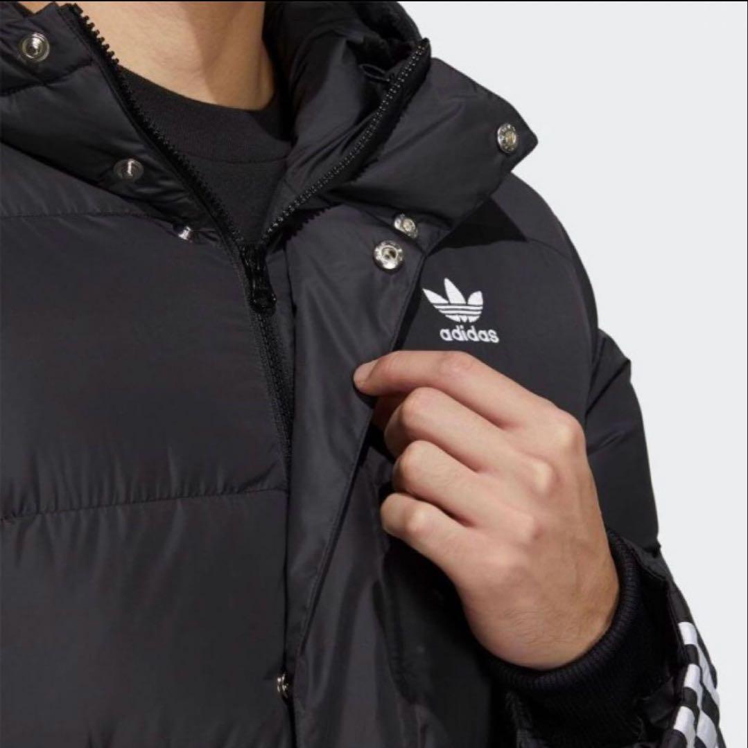 アディダス　ダウン　ロング　ロゴ　HI4658 ロングダウン