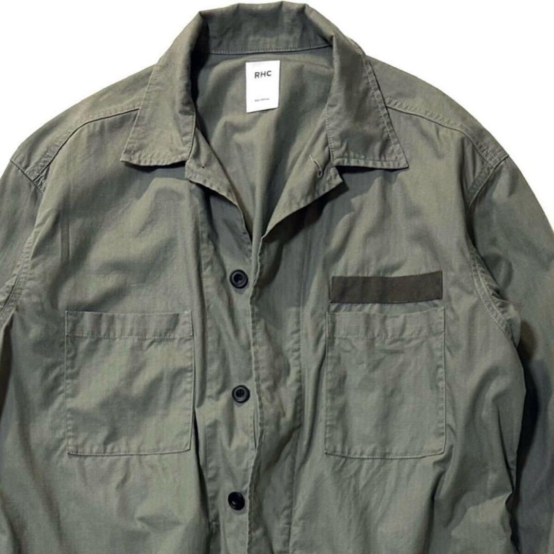 RHC ロンハーマン リップストップシャツジャケット