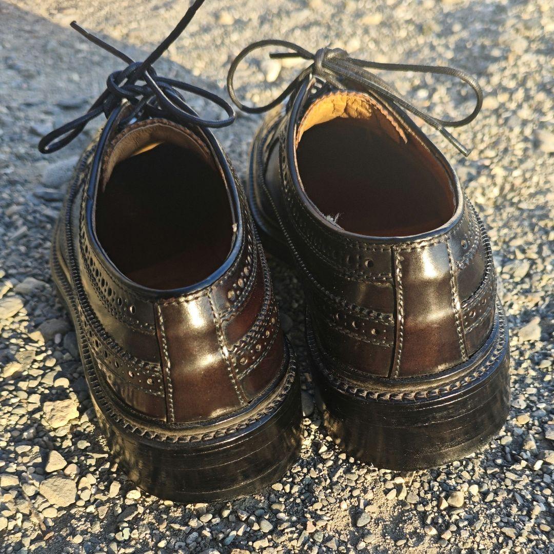 靴 Regal Cordovan Long Wing Tip Shoes