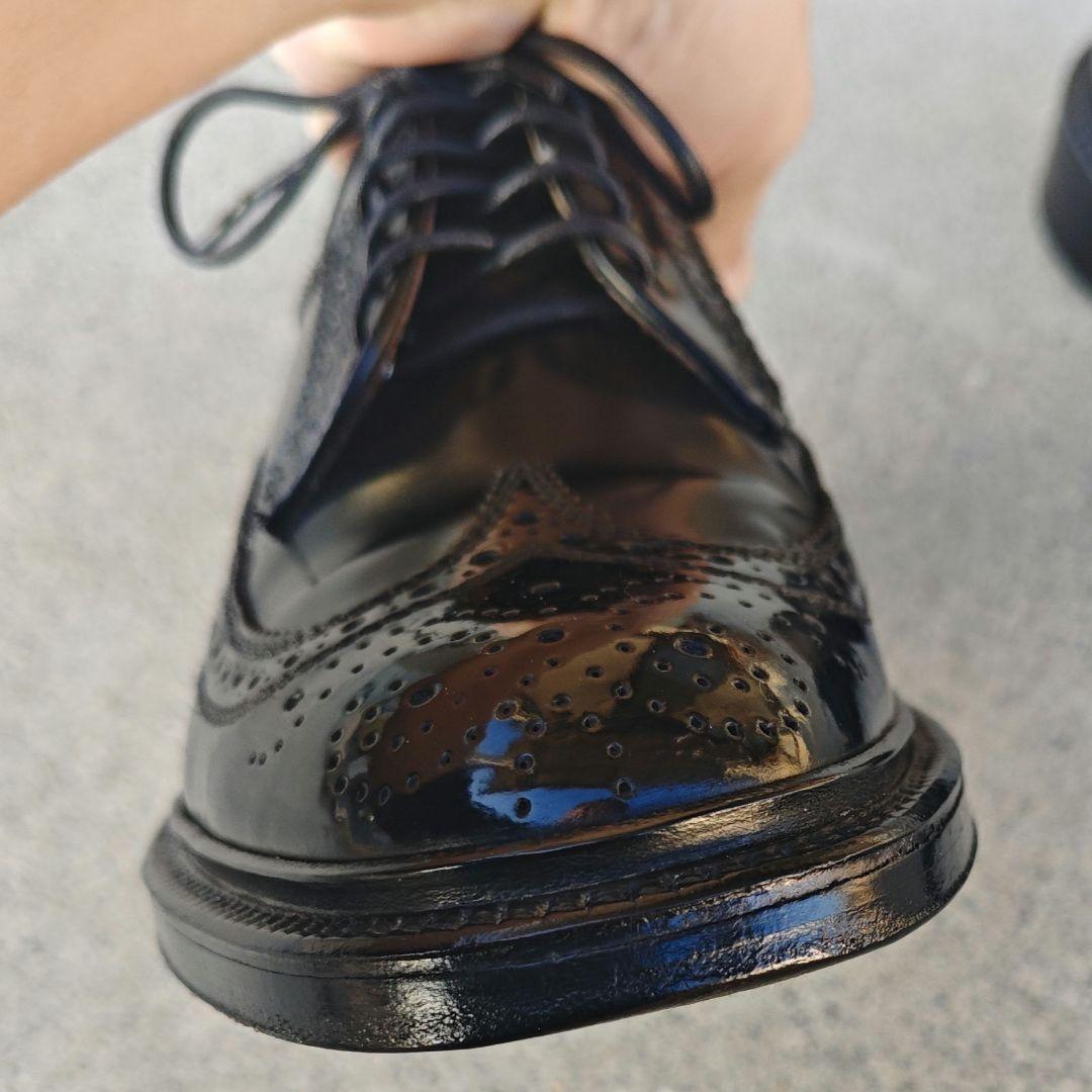 靴 Regal Cordovan Long Wing Tip Shoes