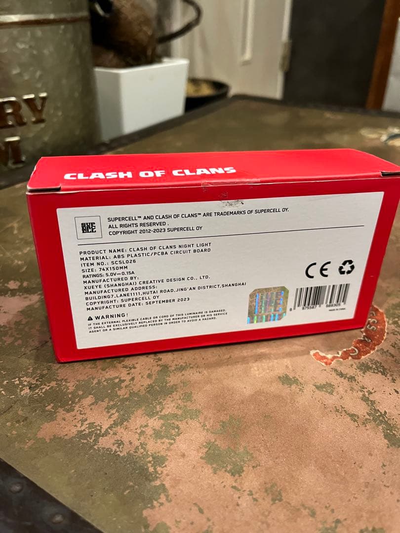 Clash of Clans ライト　クラクラ　Supercell 新品