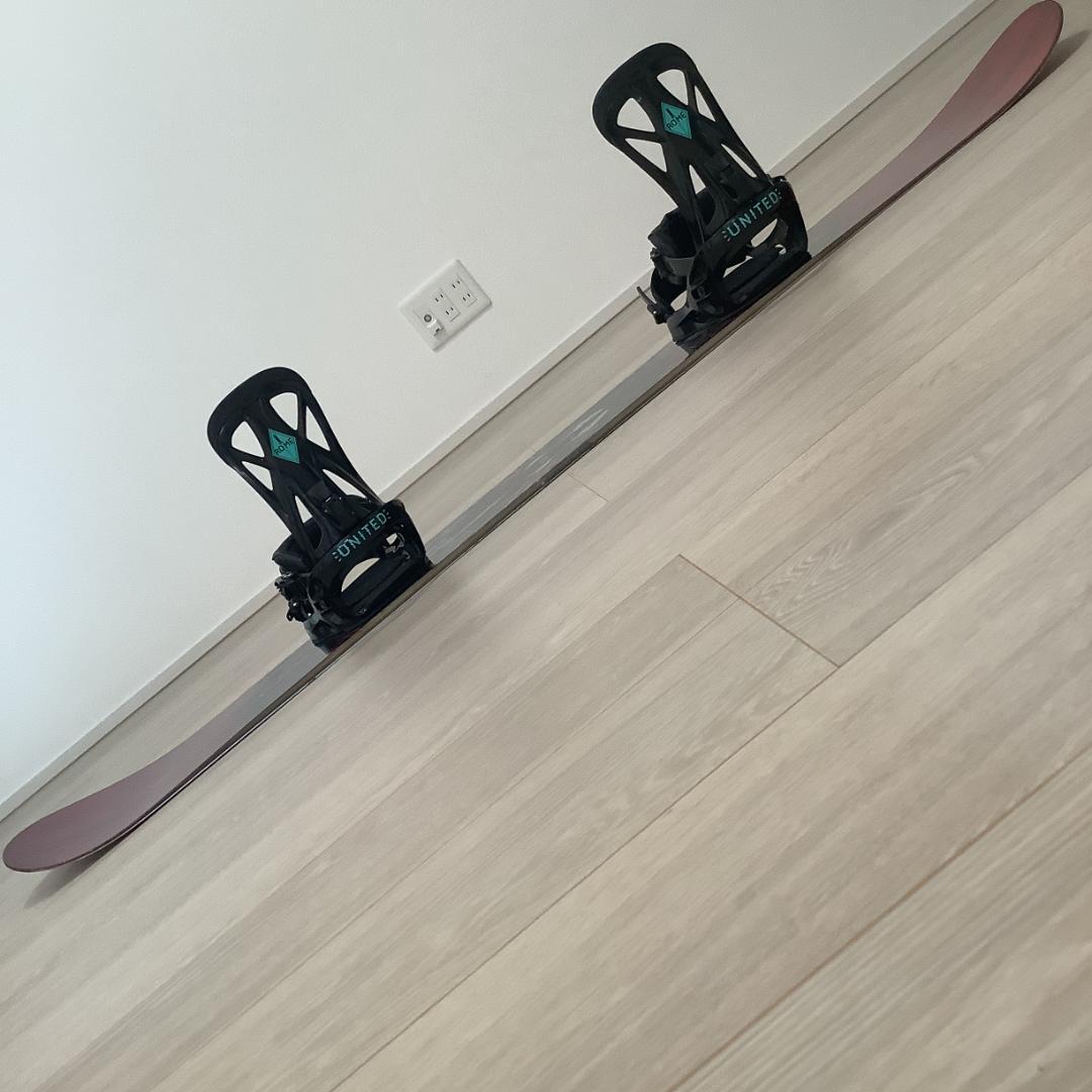 060RIDE WILDLIFE155ROMEメンズスノーボードセット初心者向き