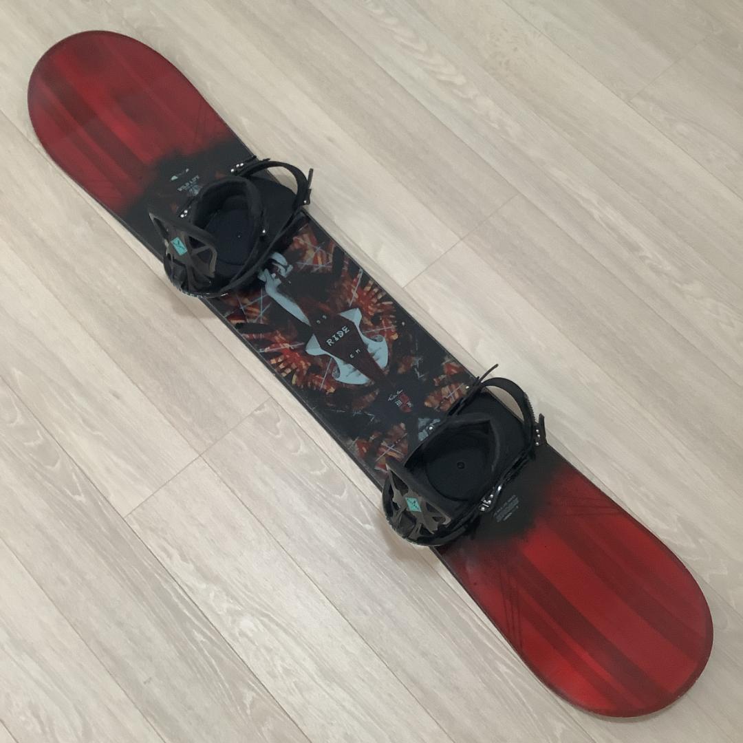 060RIDE WILDLIFE155ROMEメンズスノーボードセット初心者向き