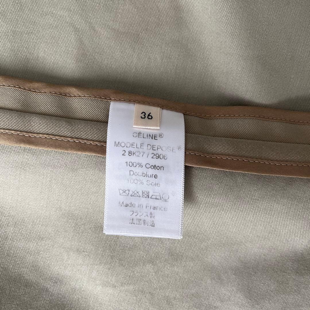 美品♡セリーヌ フィービー期 ケープコート ポンチョ トレンチコート 36