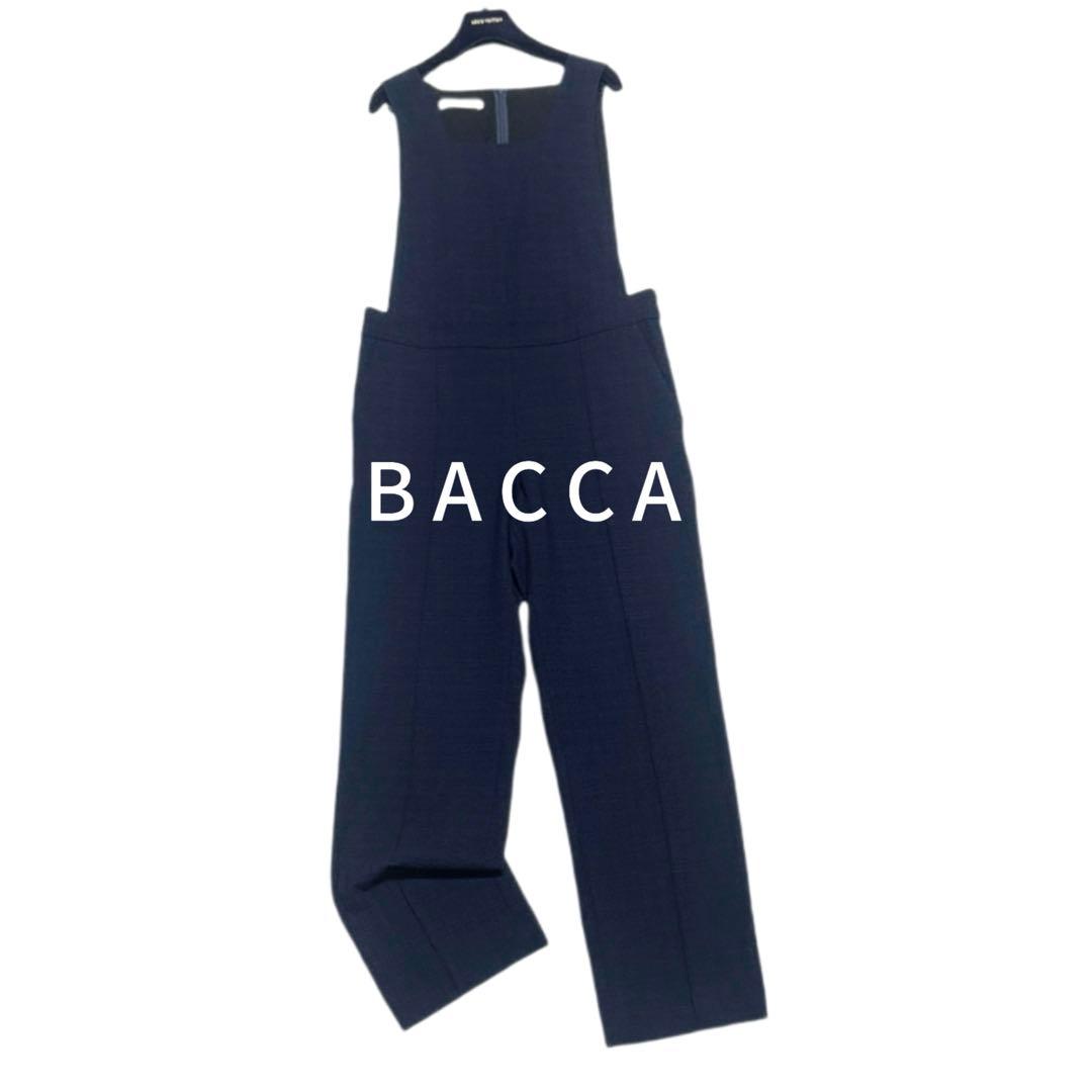 極上美品 BACCA バッカ シアサッカー カバードサロペット