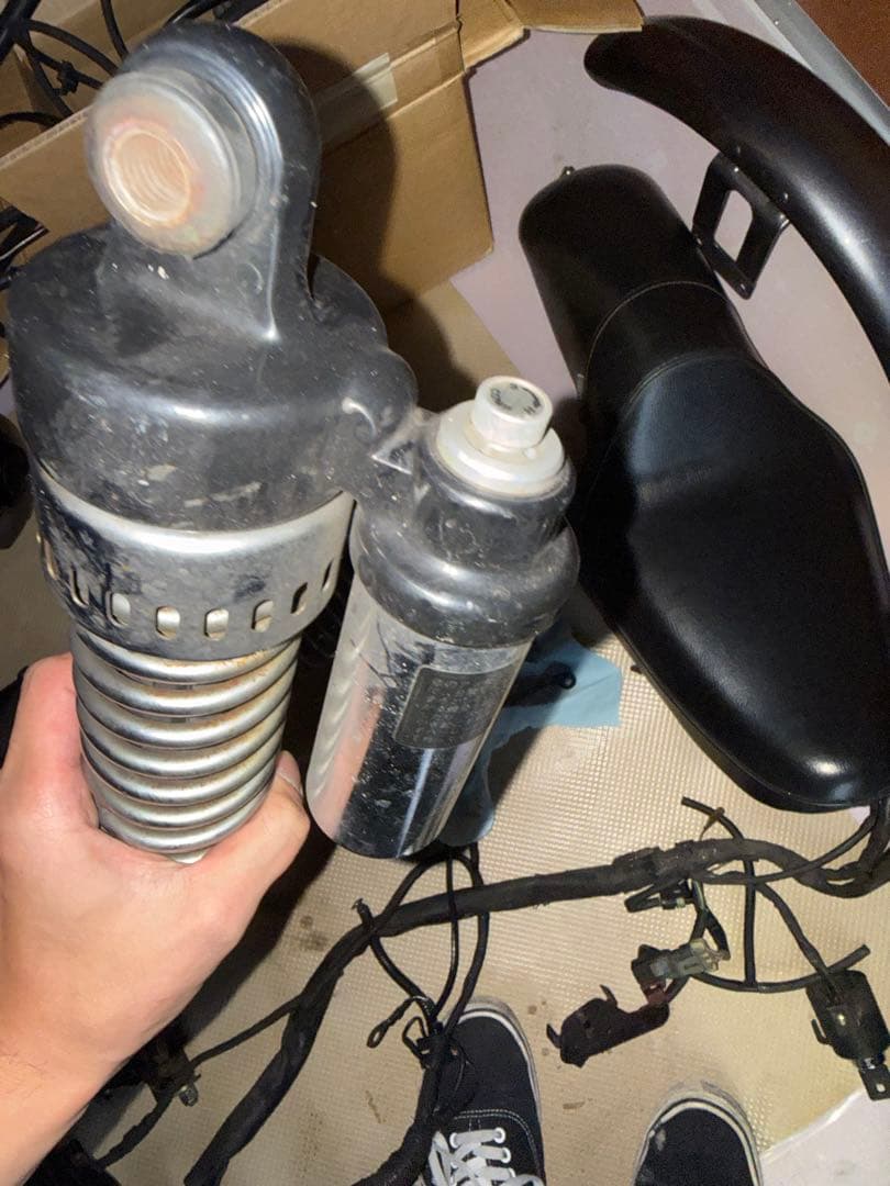 99年式xl1200s サスペンション