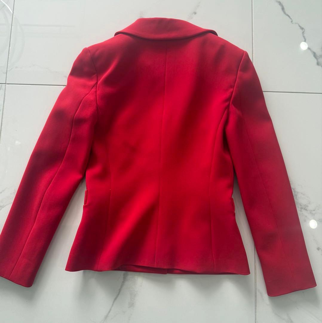 BOUTIQUE MOSCHINO 赤 テーラードジャケット