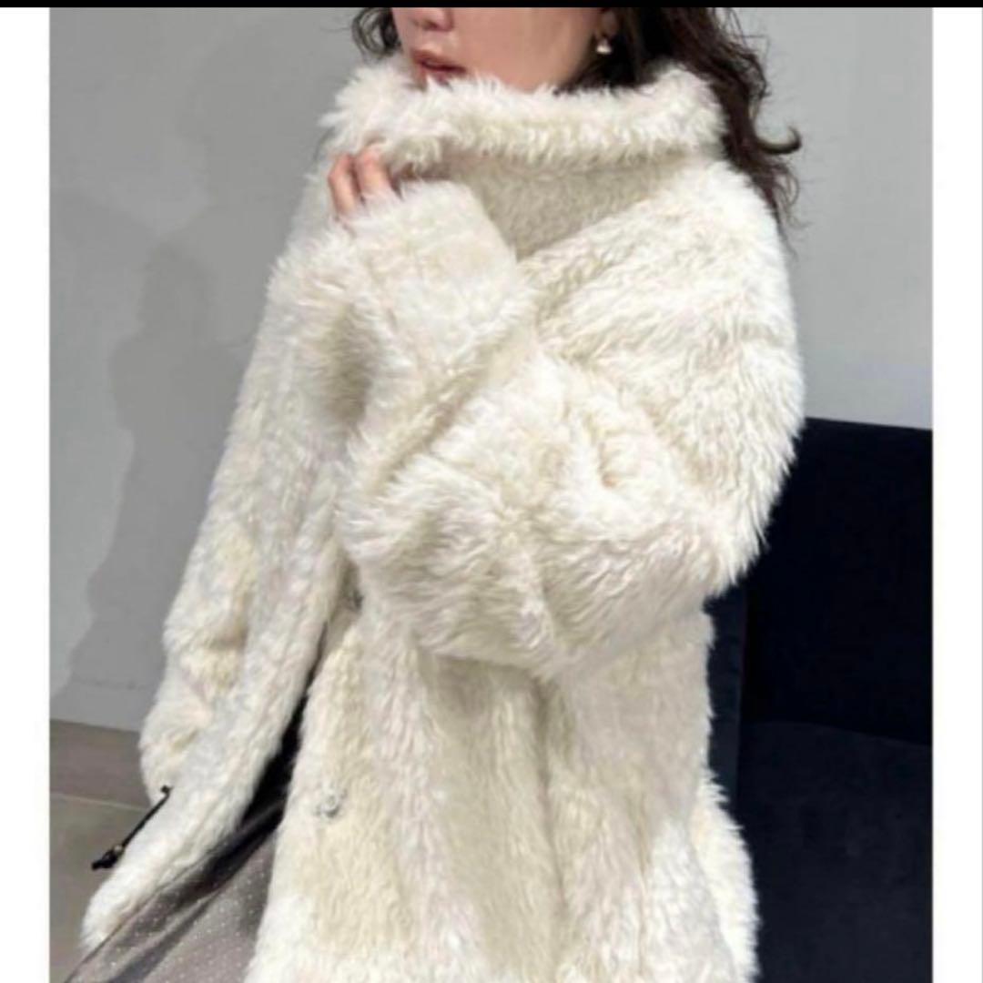 FRAY I.D ECOPELハイネックファーミドルジャケット