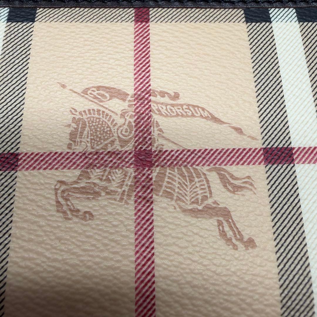 BURBERRY ノバチェック ラウンドファスナー ケース 伊製