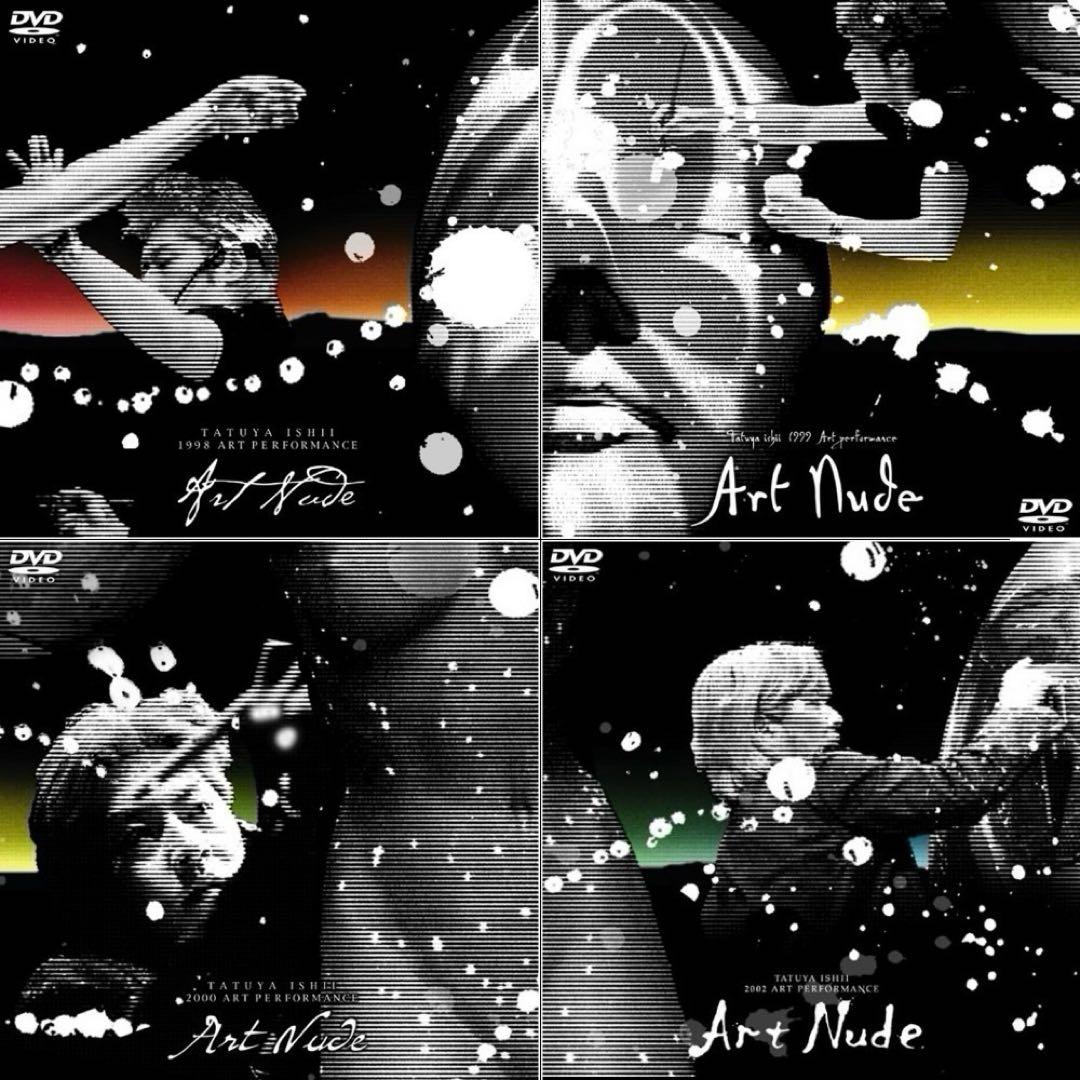石井竜也 '98〜'00, '02ツアーDVD「ART NUDE」全4枚セット