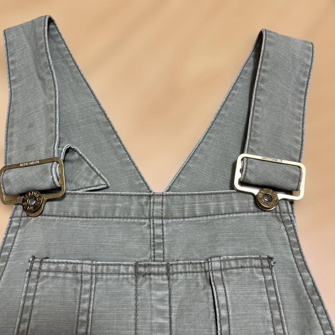 美品　マディソンブルージャンパースカート