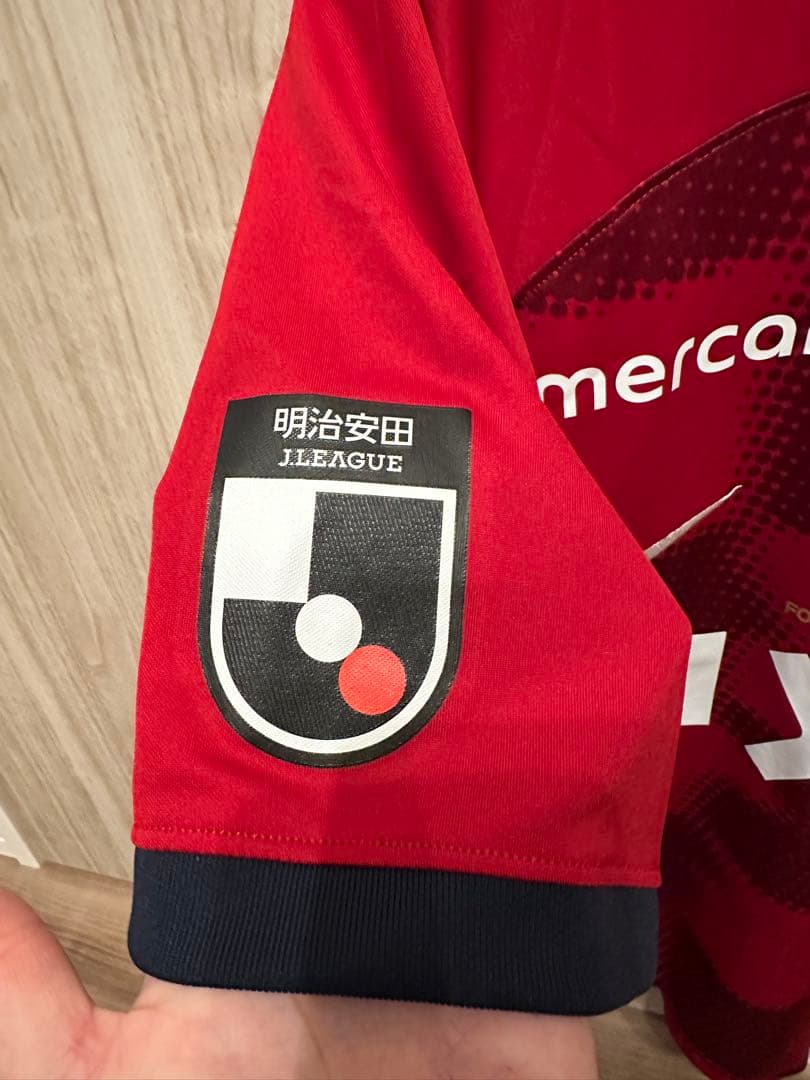 鹿島アントラーズ　 2024シーズンNIKEホームユニフォーム 知念慶