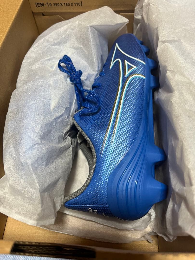 ミズノ アルファ セレクト Jr ブルー