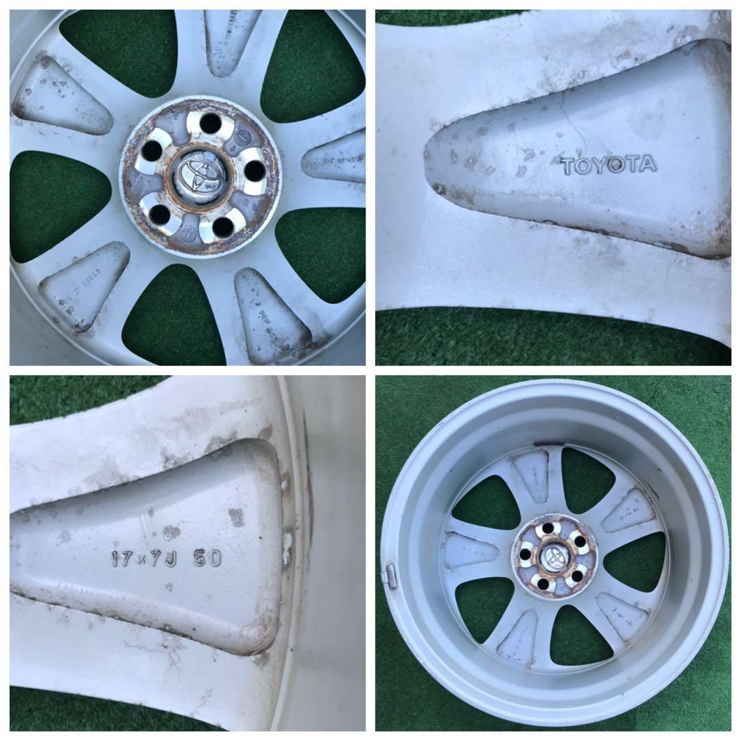 TOYOTA PRIUS 30 純正17インチアルミホイール