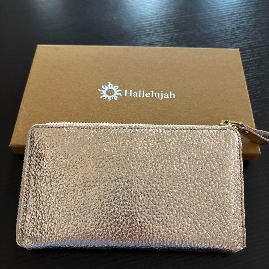 美品　Hallelujah ピンクゴールド　長財布　ハレルヤ