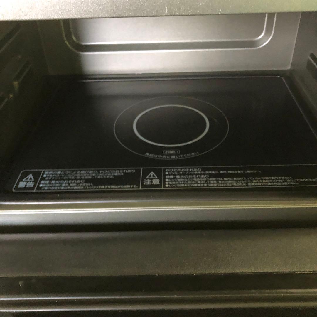 スチームオーブンレンジ　2021年製　アイリスオーヤマ　黒　MO-F1808-B