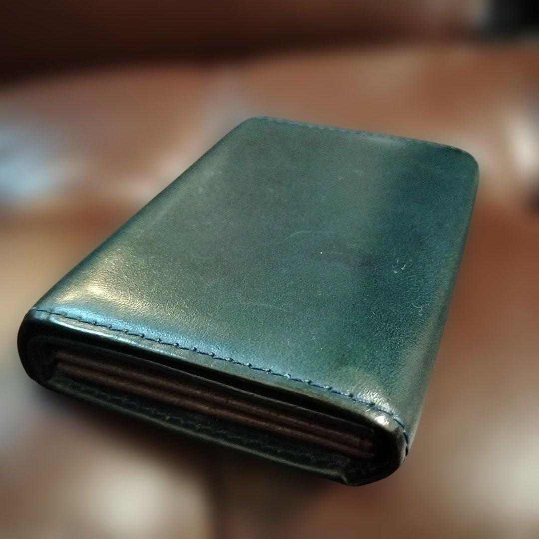 N*u様 エムピウ　m+ millefoglieⅡ ミッレフォッリエ　財布　ブル