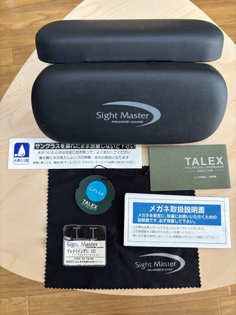 ティムコSight Master デルタウィング Ti SSE タレックス偏光